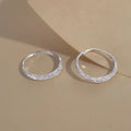 925 Sterling Silver Vintage Shinning Earrings for Women Trendy Earring Jewelry Prevent Allergy Party Accessories Gift