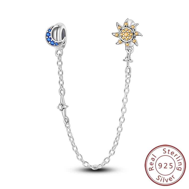 MULA 1PC 925 Sterling Silver Bow Charms Pendant Fit Original 925 Snake Chain Bracelet DIY Fine For Women Jewelry Making Gift