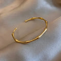 Stainless Steel Bracelets Vintage Men's Fashion Woven Twist Texture Bangles for Women Jewelry Statement Streetwear Goth Gifts